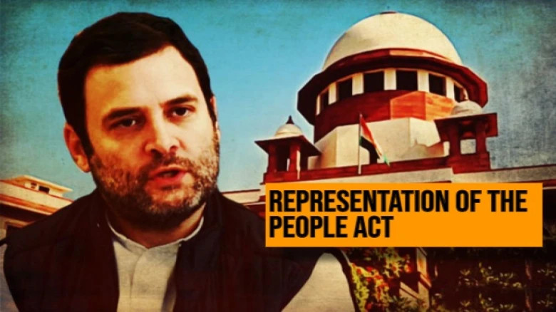 Petition filed in SC opposing Representation of the People Act that removed Rahul Gandhi from MP Status
