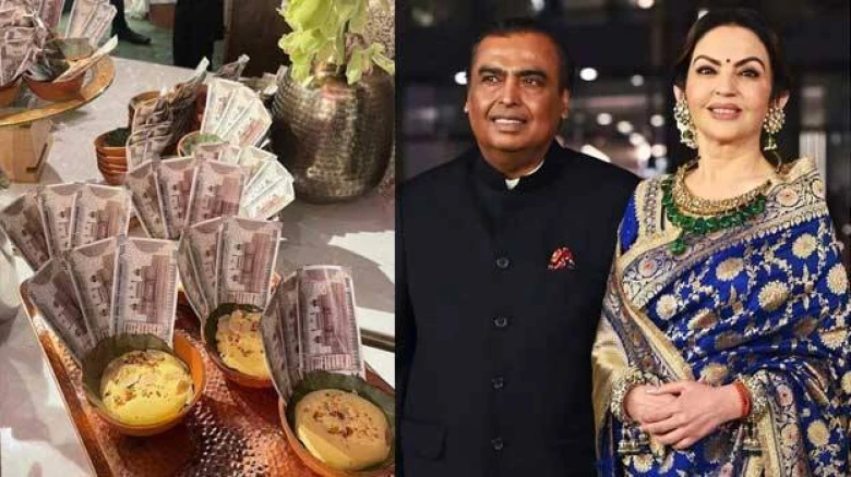 Mukesh Ambani-Nita Ambani serves NMACC guests a special dessert with Rs 500 note, but with a twist