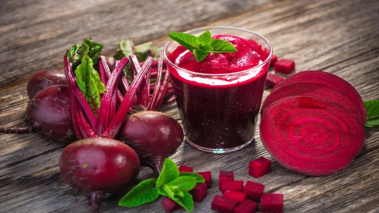 Beetroot help lower heart attack risk, calories, blood pressure and increase muscle strength?