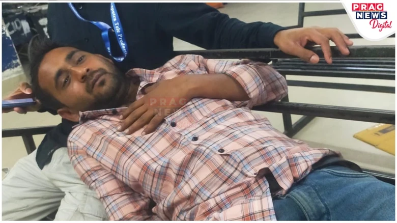 Assam: Miscreants attacked a photojournalist near Silver Square building at GS Road in Guwahati