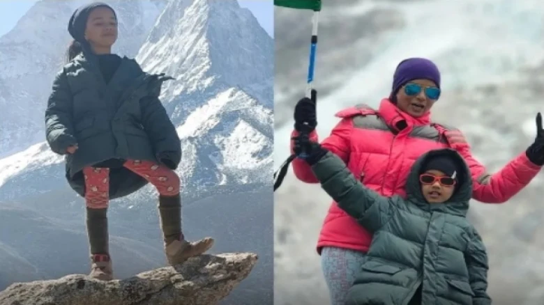 Age is just Numbers! Arishka Laddha a Six-year-old proves by becoming youngest to scale Mount Everest Base Camp