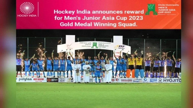 India clinches title for the 4th time, Beats Pak to become Hockey Junior Asia Cup Champions