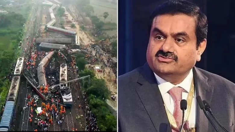 Adani Group will fund the education of children whose parents died in a train crash