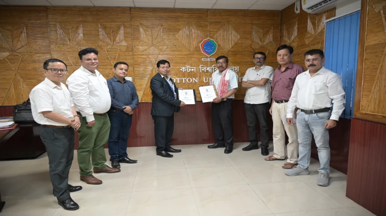 MoU signed between Cotton University and NIELIT Guwahati