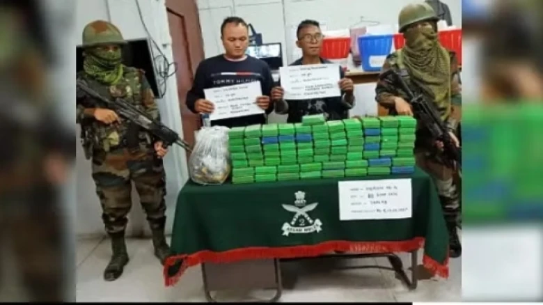 A huge shipment of Heroin worth Rs 5 crore seized, 2 arrested in Mizoram