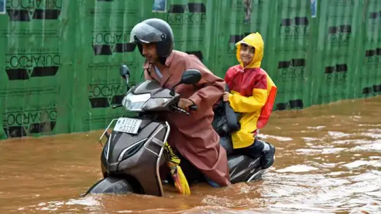Heavy Rainfall Alert Issued for Guwahati amidst continuous rainfall in the city
