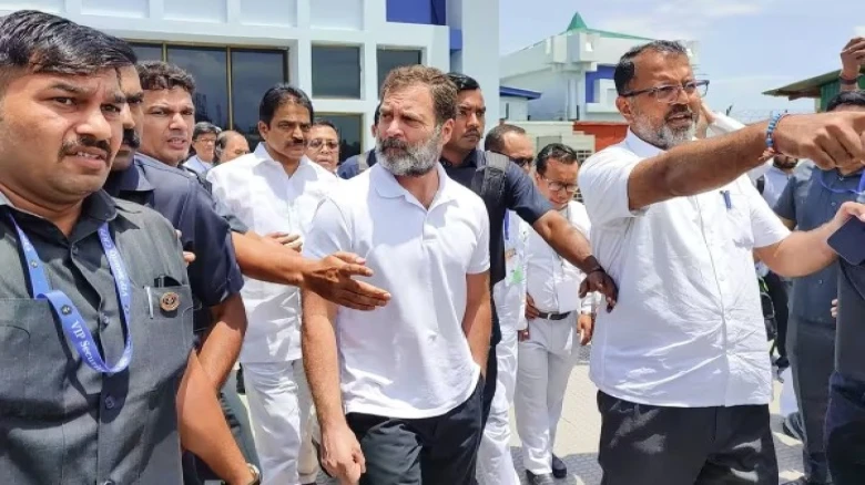 Rahul Gandhi's convoy halted by Manipur Police over security concerns