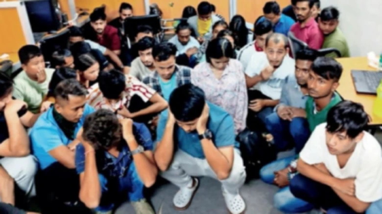 Guwahati Call Center Operation: Police held over 30 scammers fo far