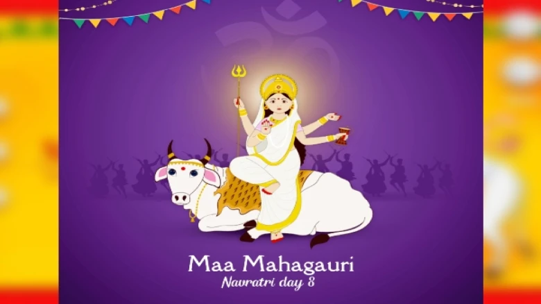 Shardiya Navratri 2023, Subh Maha Ashtami: Maa Mahagauri Puja Vidhi, Bhog, Goddess Durga Mantra for today