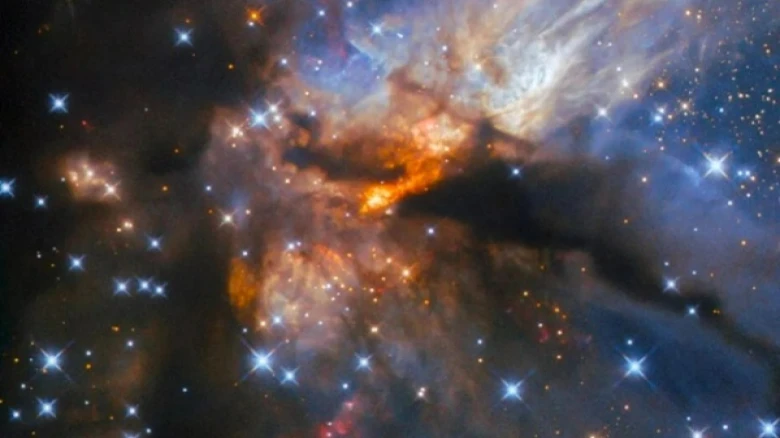 NASA shares stunning visual of massive star formation located 7,200 light years away from Earth