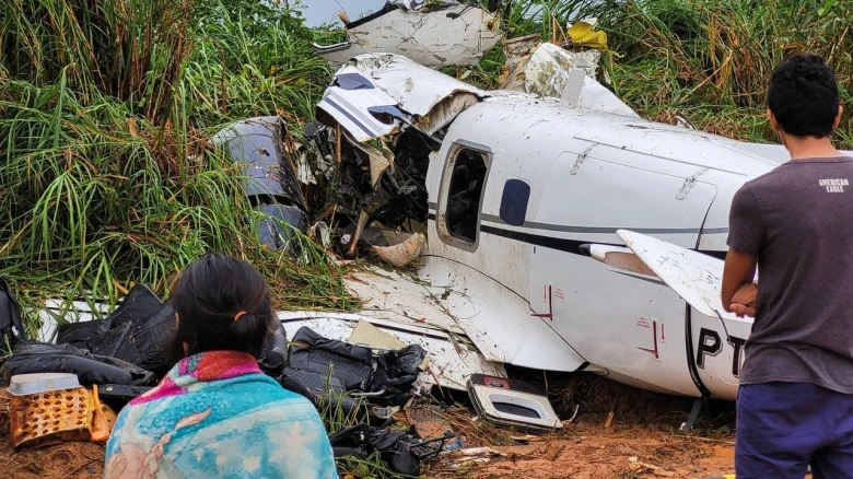 12 people including an infant killed in plane crash in Brazil's Amazon  Region