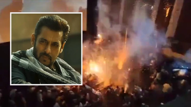 Salman Khan fever! Fans burst firecrackers inside cinema hall in Malegaon, 2 held