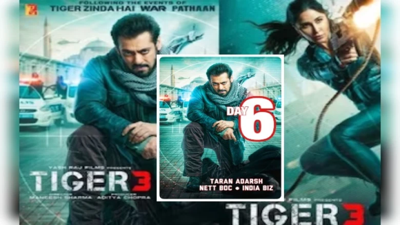 Day 6 Box Office Collection: Salman Khan and Katrina Kaif starring in Tiger 3 crosses ₹200 cr in India