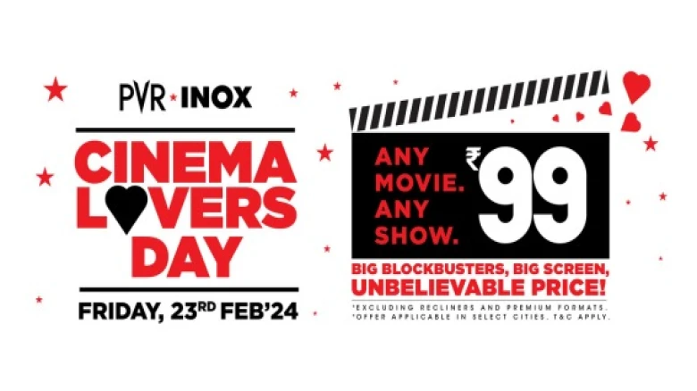 PVR INOX offer: Watch movies at Rs 99 today on 'Cinema Lovers Day', Check details