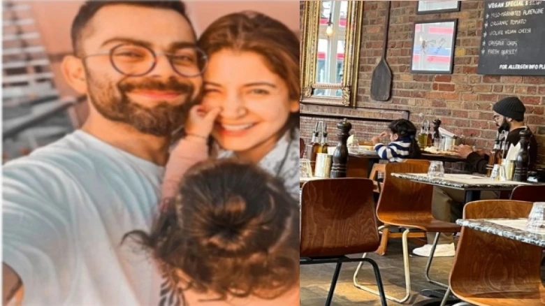 Virat Kohli & Vamika’s day out! Cricketer spotted at London restaurant with little one goes viral