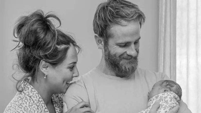 New Zealand star Kane Williamson welcomes third child with wife Sarah Raheem, shares adorable pic