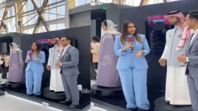 Saudi Arabia's First Male Robot Sparks Outrage for Alleged Harassment of TV Reporter
