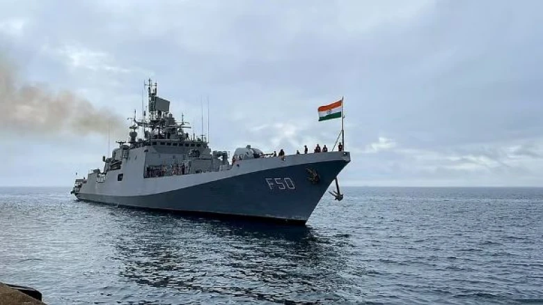 Indian Navy’s INS Tarkash intercepts hijacked Bangladeshi vessel