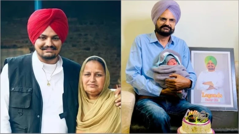 Sidhu Moose Wala's parents welcome baby boy, father Balkaur Singh shares pic