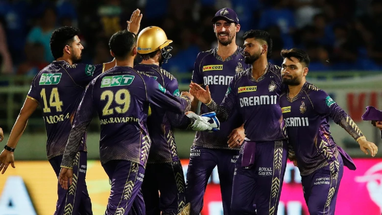 KKR turned their beast mode on, second-highest position total in IPL history