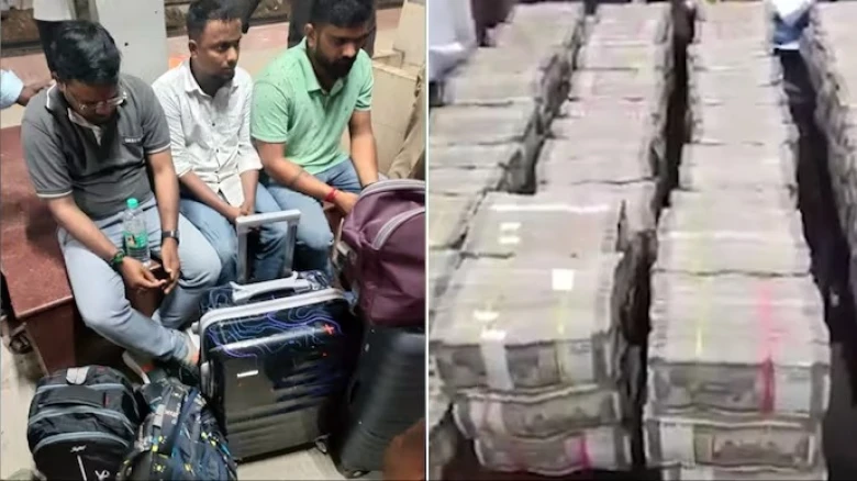 Tamil Nadu: BJP worker among 3 detained with Rs 4 crore cash in Chennai