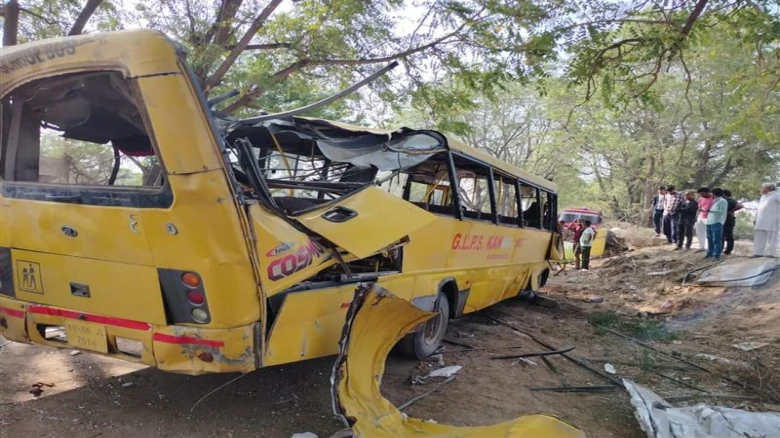 Principal among 3 arrested after 6 students die in deadly bus accident in Haryana
