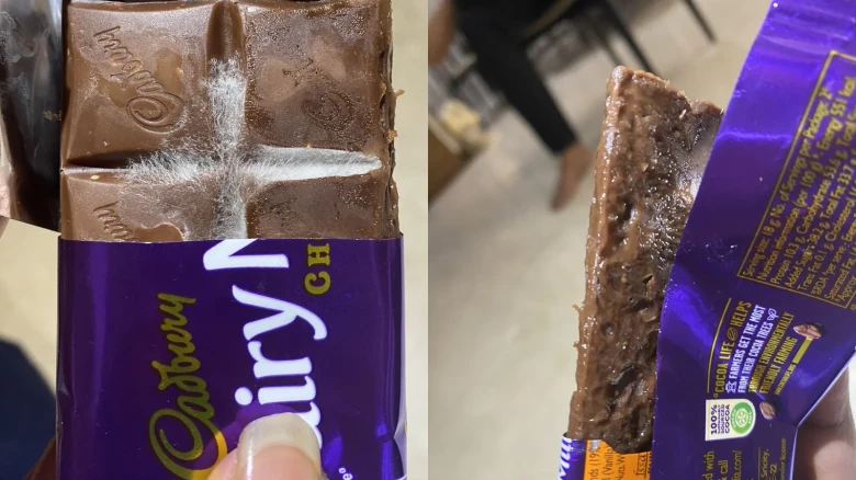 Fungus found on Cadbury Dairy Milk chocolate bar sparks debate