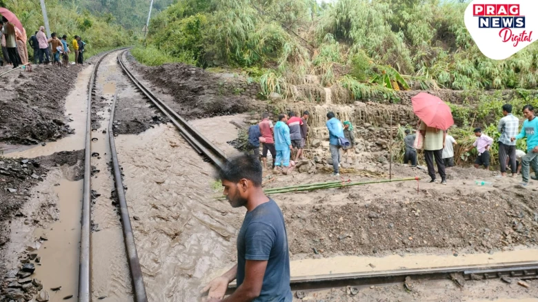 Persistent landslides disrupt essential services in Dima Hasao district, traffic advisory issued