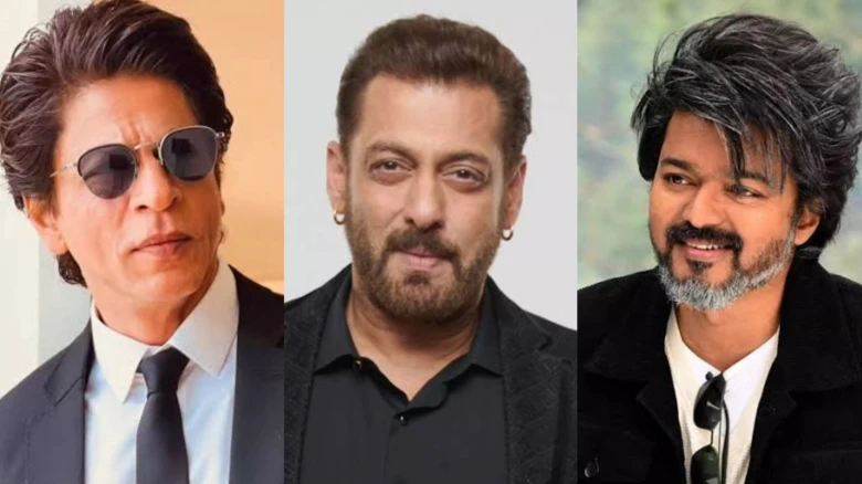 SRK, Thalapathy Vijay, and Salman Khan among highest taxpayers with Rs 92 cr, Rs 80 cr & Rs 75 cr respectively