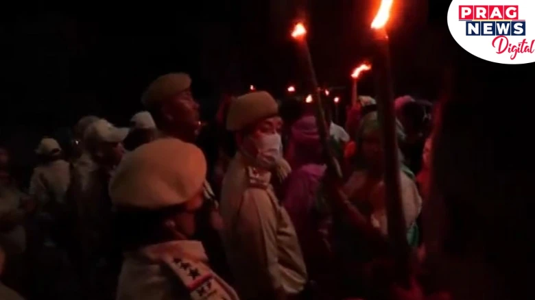 Women hold protest rally in Imphal as violence continues to grip Manipur