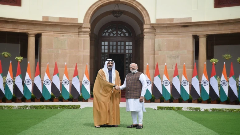 PM Modi meets Abu Dhabi Crown Prince in Delhi, focus on strengthening ties