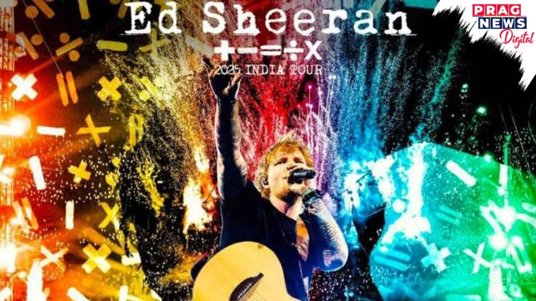 Shillong:  Ed Sheeran Set to Enthrall the City in 2025 India Tour