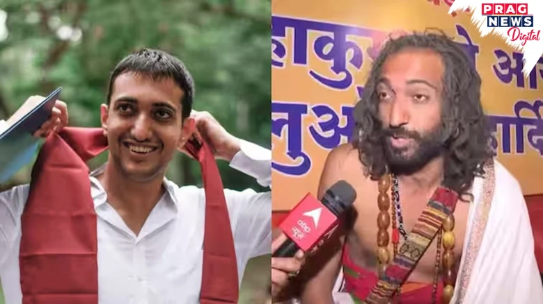 From IIT to Inner Peace: The Unique Journey of Abhay Singh at Kumbh Mela 2025.