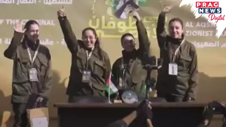 Hamas Releases 4 Female Israeli Hostages In Swap For 200 Palestinian Prisoners