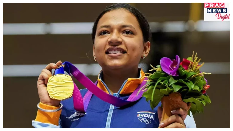 Sift Kaur Samra Wins Gold in Thrilling Women's 50m 3 Position at 38th National Games