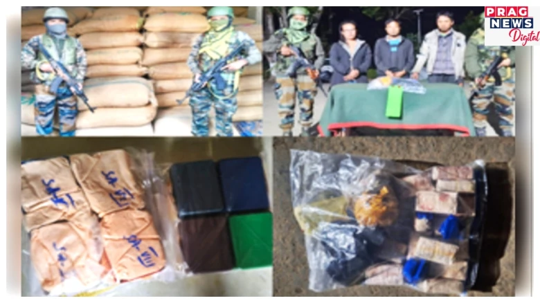 Assam Rifles Seize Drugs, Recover Huge Quantity Of Explosives From Mizoram