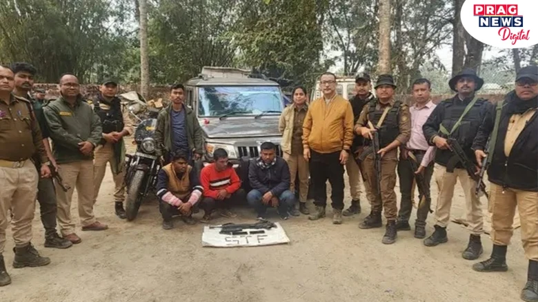 STF Recovers Huge Cache Of Weapons, Arrests Three In Dhekiajuli