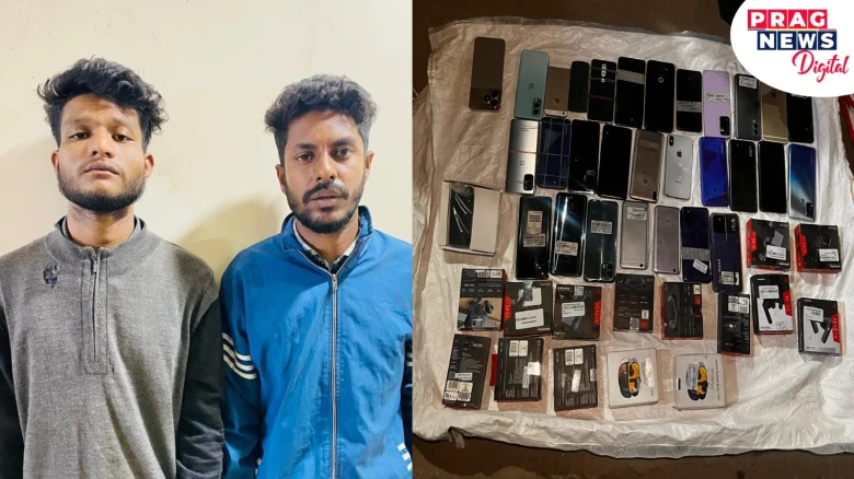 Guwahati: Thieves Looted 29 Mobile Phones From A Store