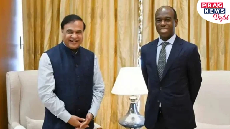 Assam CM Sarma Meets World Bank's India Director Kouame