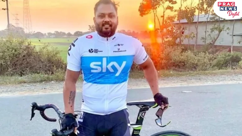 Nagaon: Para Cyclist Gears Up For Historic 9,000 km Ride From Russia To Guwahati