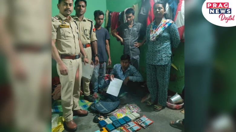 Guwahati: Drug Bust at a Rented House in Azara Market