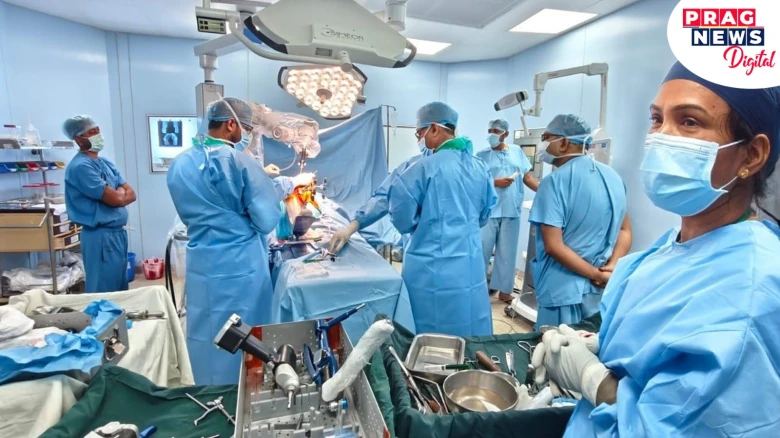 Assam Conducts First-Ever Robotic Knee Replacement Surgery at GMCH