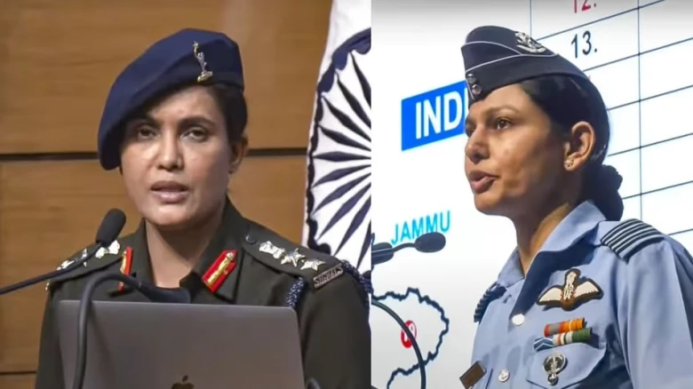 কৰ্ণেল ছফিয়া কুৰেশ্বি আৰু উইং কমাণ্ডাৰ ব্যোমিকা সিঙে বিশ্ববাসীক জনালে ‘অপাৰেচন সিন্দূৰ’ৰ বিষয়ে