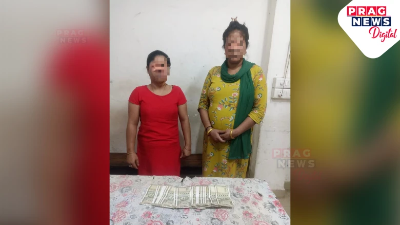 Two Women Arrested For Robbery Under Ganeshguri Flyover In  Guwahati