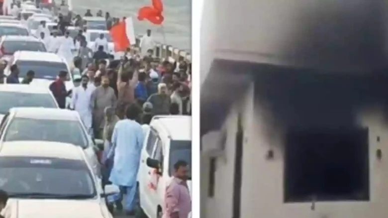 পানীক লৈ বিবাদ! সিন্ধু প্রদেশৰ গৃহমন্ত্ৰীৰ বাসগৃহ জ্বলাই দিলে প্রতিবাদকাৰীয়ে