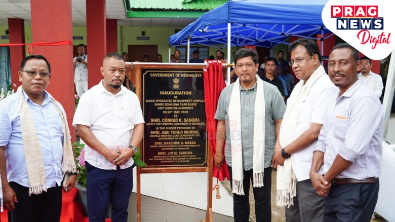Meghalaya CM Inaugurates Modern Block Offices in East Garo Hills, Boosts Grassroots Governance