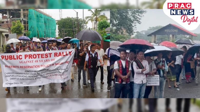 Nagaland’s 5 Major Tribes Launch Statewide Protests Demanding Review of 48-Year-Old Job Reservation Policy