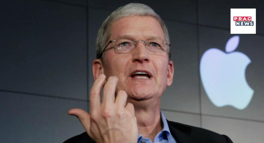Apple's Chief Executive Officer CEO Tim Cook