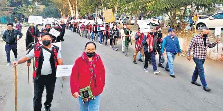 march against AFSPA | Armed Forces | Nagaland